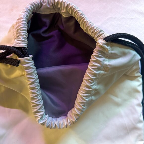 Adidas Originals Trefoil Drawstring Sackpack Black Gym Bag Unisex -AC096 - Picture 4 of 7